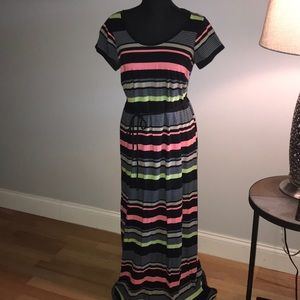 Motherhood maternity summer maxi dress